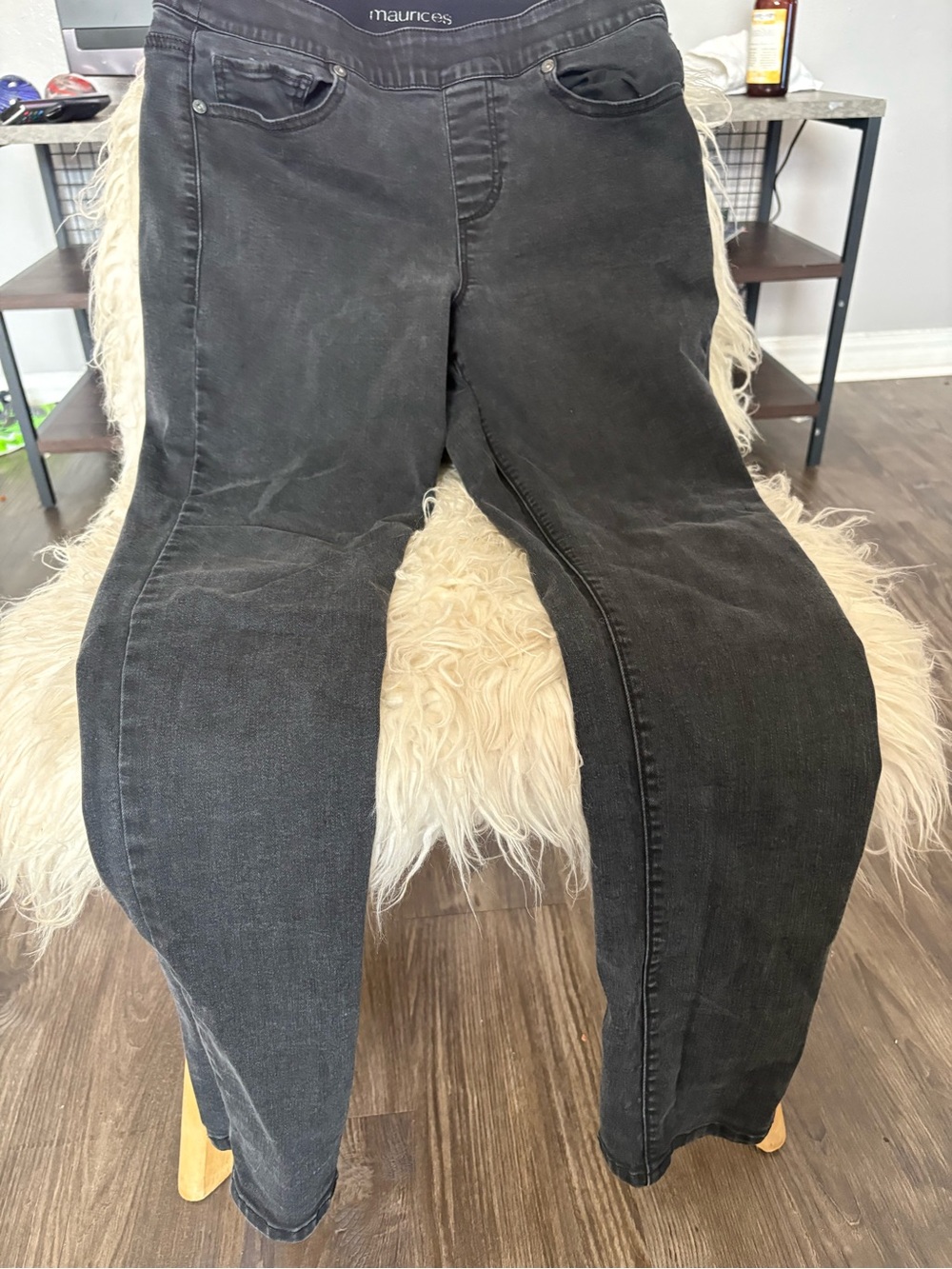 Maurice’s black skinny/Jegging Jeans